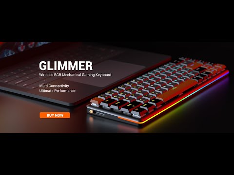 Glimmer Wireless RGB Mechanical Gaming Keyboard