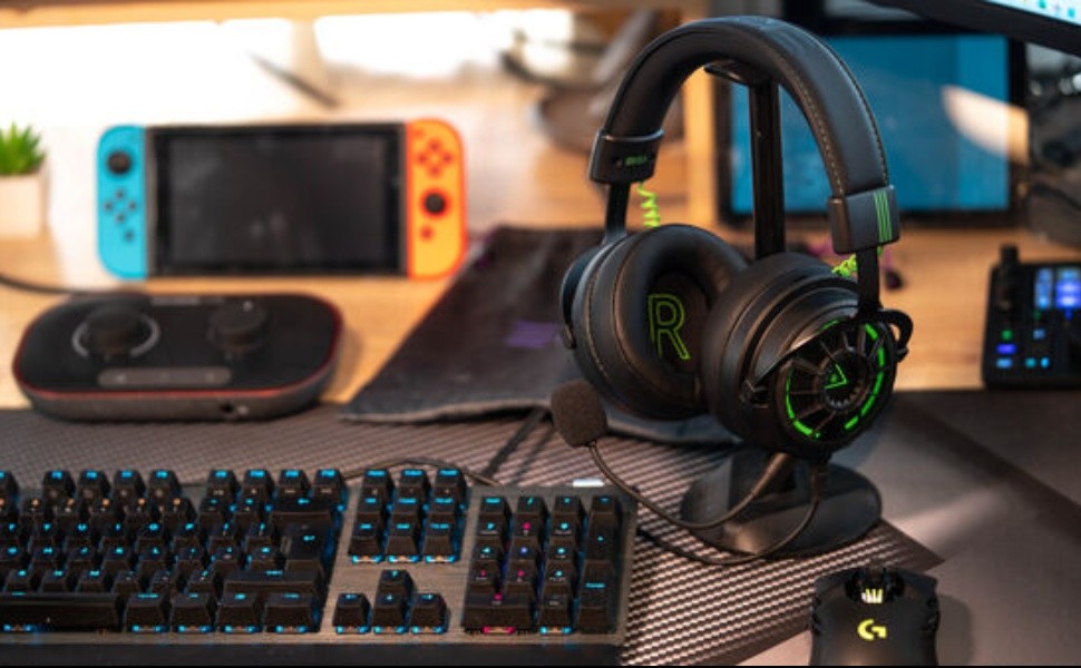 EKSA Star Engine E5000 Pro headset with 7.1 surround sound for immersi