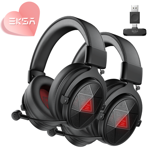 Comitis® E900 X 5.8 GHz Ultra Low-Latency Wireless Gaming Headset Couple Set