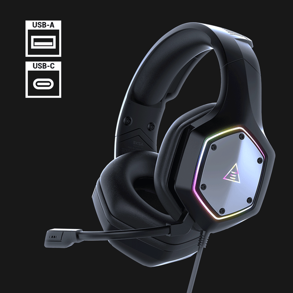 EKSA® E1000 V2 RGB Wired Gaming Headset