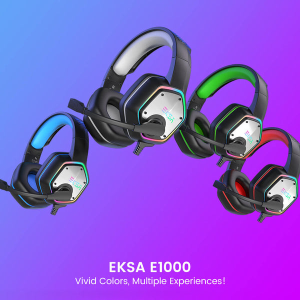 EKSA® E1000 RGB USB Gaming Headset