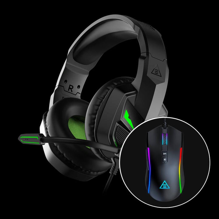 EKSA Fenrir S Xbox Gaming Headset + Gaming Mice Bundle - EKSA