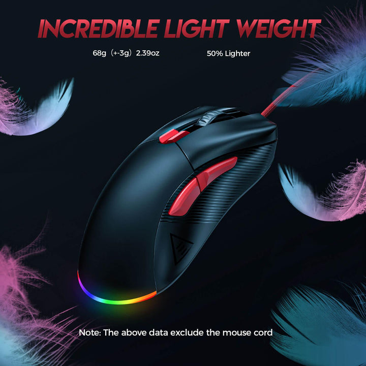 EKSA® EM500 Lightweight Gaming Mouse - EKSA