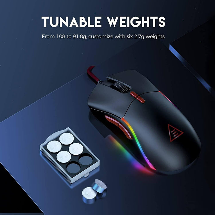 EKSA® EM200 RGB Wired Gaming Mouse - EKSA