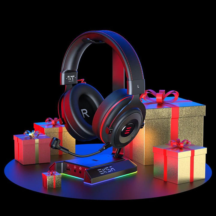 EKSA® E900 Pro Gaming Headset + W1 RGB Gaming Headset Gift Set - EKSA